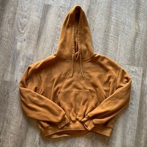 Stussy brown hoodie